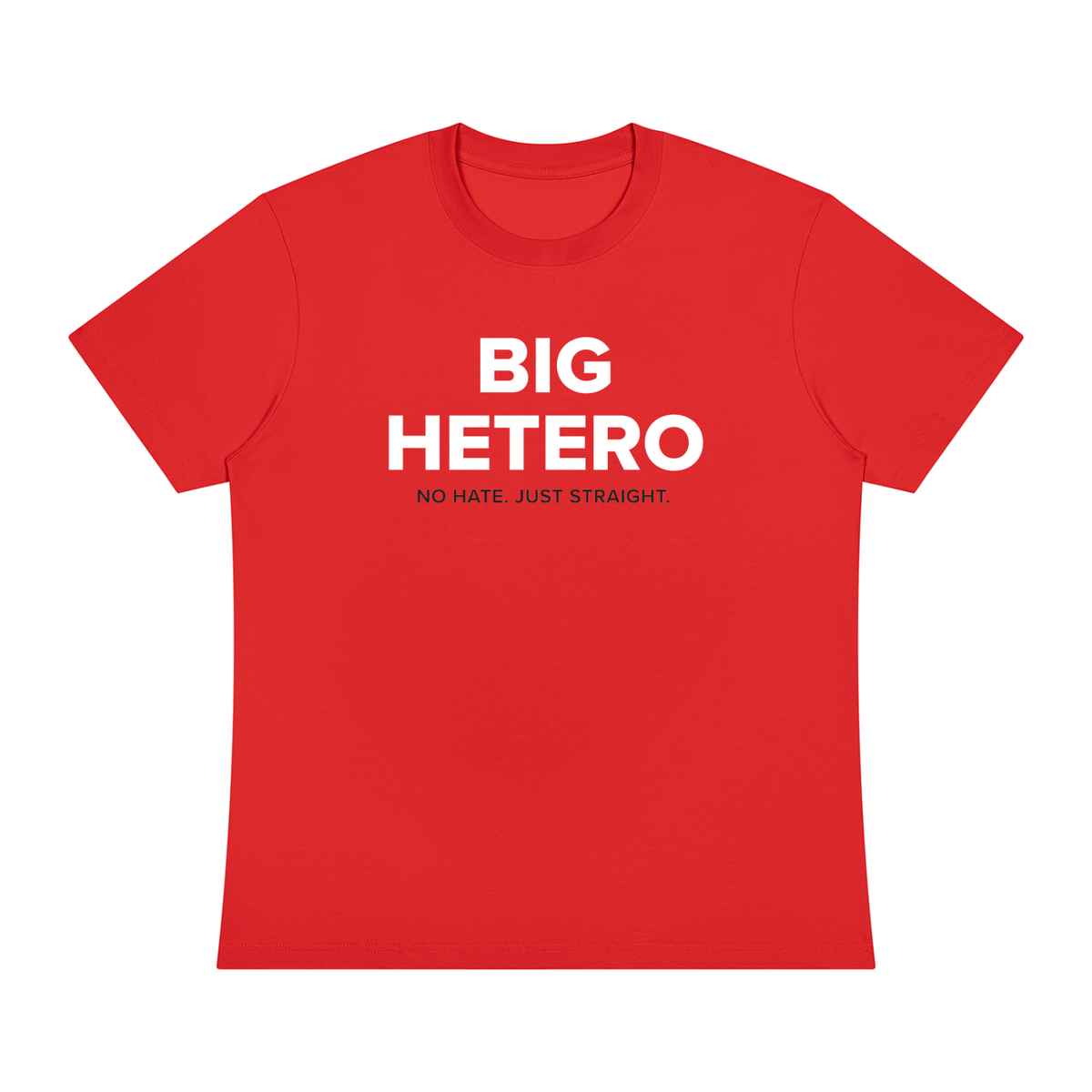 Big Hetero Essential T-Shirt (Red)